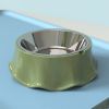 Pet Cat Dog Bowl For Food And Water, Stainless Steel Pet Feeding Bowl, Cat Bowls Non-Slip Stainless Steel Small Cat Food Bowls Durable Non-Skid Insula